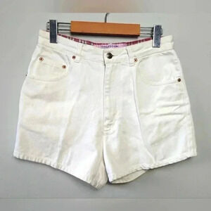 VINTAGE POINT ZERO Short White 100% cotton  size 11? (Look at measures)